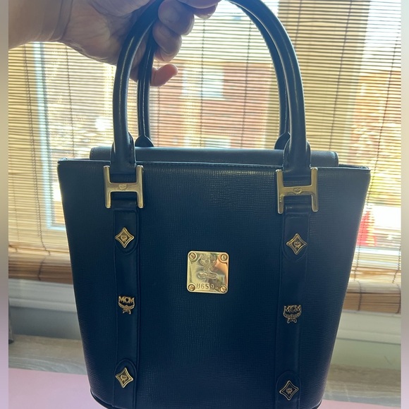 MCM Black Leather Small Handbag - Picture 2 of 16